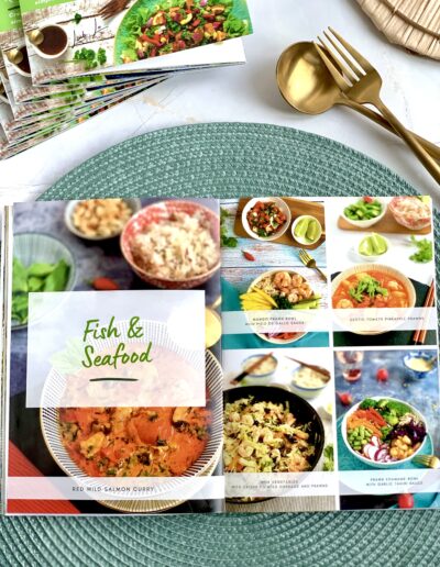 Cookbook healthy and delicious Niaria fish and seafood
